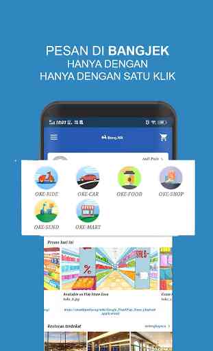 Bang Jek - Ojek Online, Taksi Online, Delivery 1