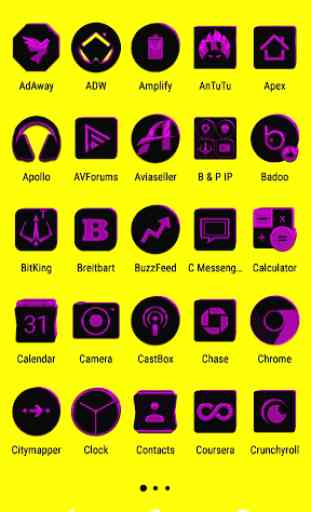 Black and Purple Icon Pack ✨Free✨ 2