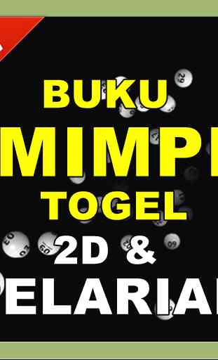 BUKU MIMPI TOGEL 2D/3D/4D & PELARIAN 2
