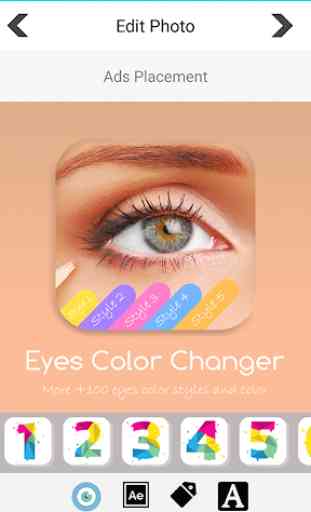 cambiador de color de ojos - Eyes Color Changer 3