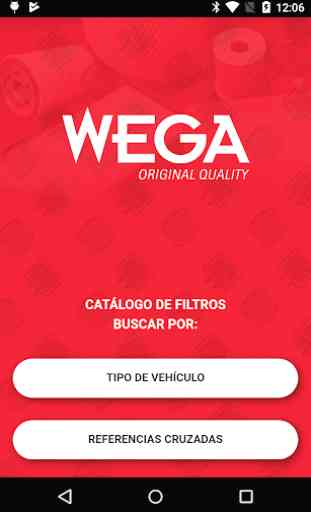 Catálogo de filtros Wega 2