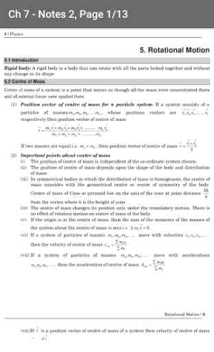 Class 11 Physics Notes 4
