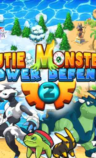Cutie Monstruo Tower Defensa 2 1