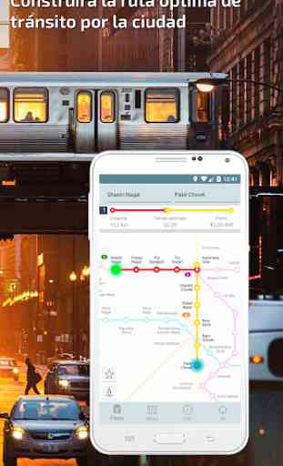 Delhi Guía de Metro y interactivo mapa 2