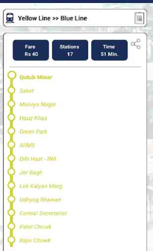 Delhi Public Transport - Metro and DTC Bus Routes 2