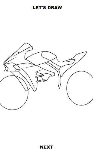 Draw Motorcycles: Sport 3