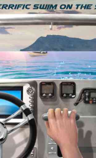 Driving Boat 3D Sea Crimea 1