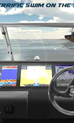 Driving Boat 3D Sea Crimea 4