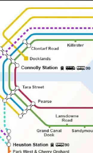 Dublin Metro Map 3