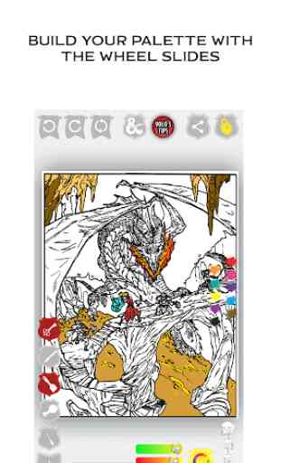 Dungeons & Dragons Colouring App 2