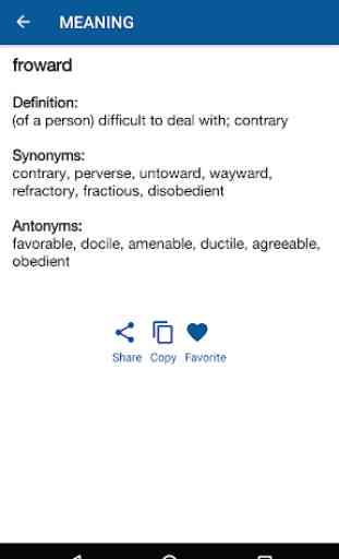 English Synonyms and Antonyms Dictionary 3
