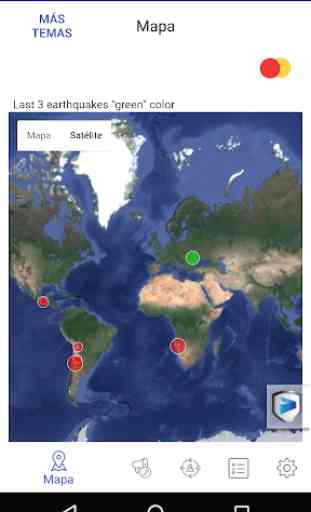 EQ Report, Sismos, alerta temprana de sismo, mapas 1