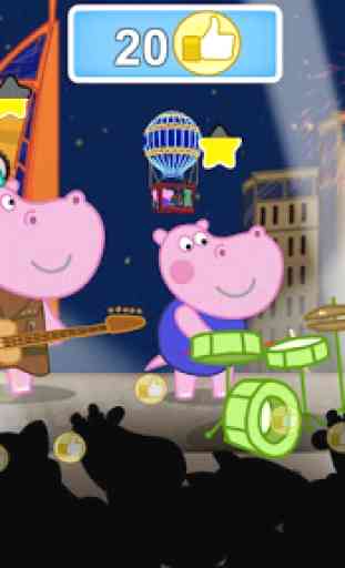 Fiesta de música para niños: Hippo Super star 4