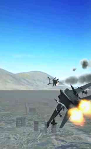 Fighter jet Dogfight Chase Air Combat Simulator 2