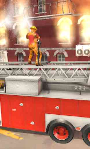Fire Truck Simulator Rescue 911 Fire Fighting Game 1
