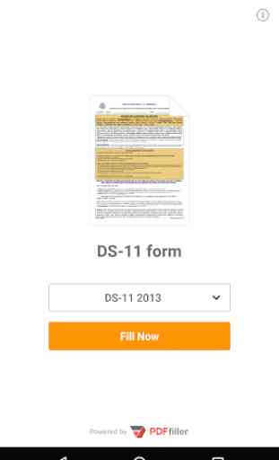 Form DS 11: Sign Digital Passport eForm 1