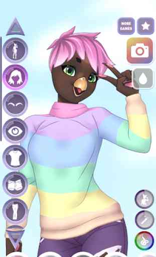 Furry Vestir - Creador de avatares anime 3