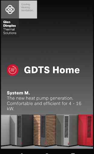 GDTS Home - System M Remote Control - Glen Dimplex 1