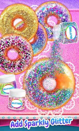 Glitter Donut - Trendy & Sparkly Food 3