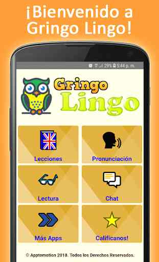 Gringo Lingo: Aprende Inglés Fácil Rápido y Gratis 1
