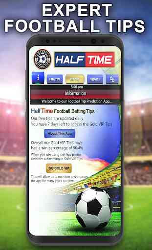 Half Time Football Betting Tips 2