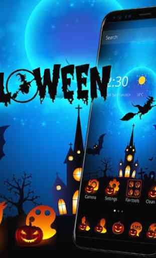 Halloween Ghost Night Pumpkin Theme 2