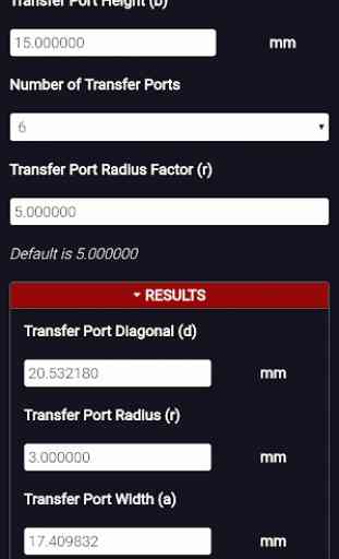 Ideal Two 2 Stroke Transfer Port Design Calculator 4