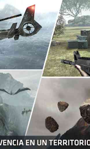 Jurassic Missions: juegos de disparos gratis 2