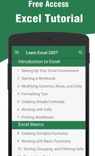 Learn Excel 2007 1