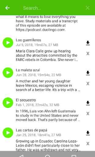 Learning Spanish with Duolingo podcast 1