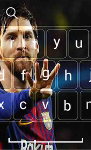 Lionel Messi Keyboard theme 2