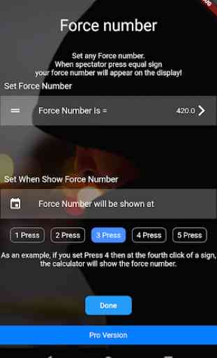 Magic Trick: Force Calculator 1