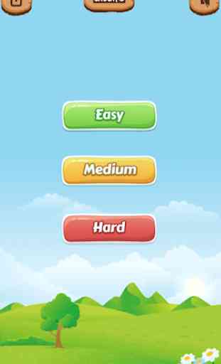 Memory matching games for kids free - Birds 1