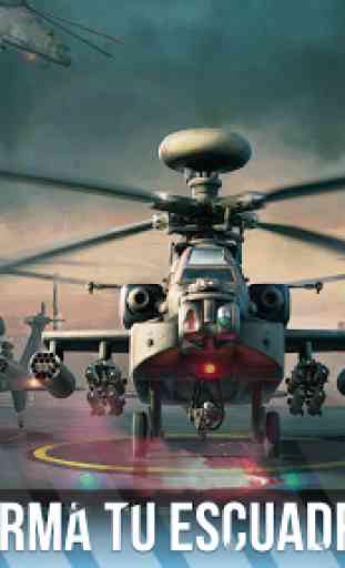 Modern War Choppers: juego bélico de disparos JcJ 2