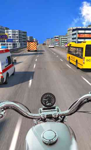Moto Rider Traffic Race: Carreras de motos 4