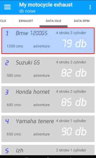 Motorcycle exhaust sound measurement 2