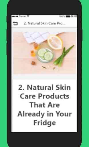Natural Skin Care 3