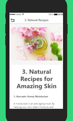 Natural Skin Care 4