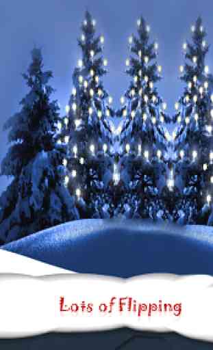 Navidad Santa Claus Hill Sleigh Snow Ride 3D 3