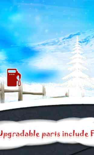 Navidad Santa Claus Hill Sleigh Snow Ride 3D 4