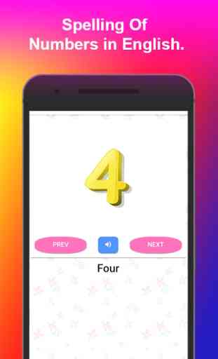 Numbers For Kids 4