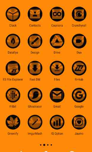 Oreo Orange Icon Pack ✨Free✨ 4