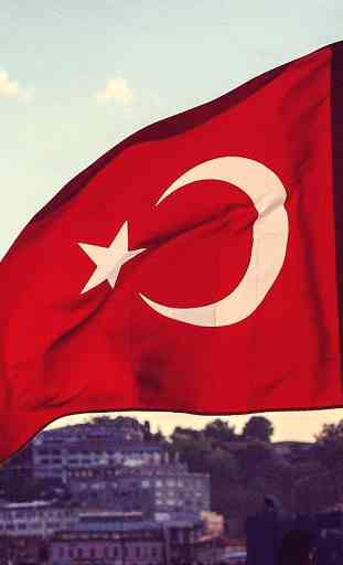 Papel pintado de la bandera turca 1