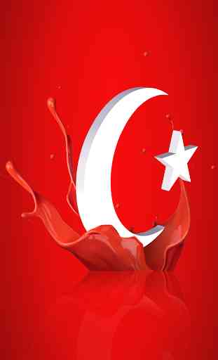 Papel pintado de la bandera turca 2