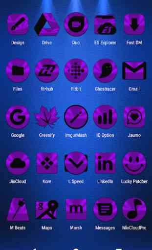 Purple and Black Icon Pack ✨Free✨ 4