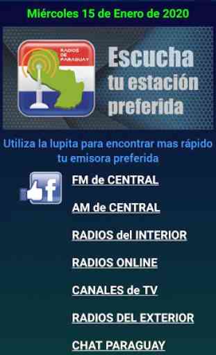 Radios de Paraguay Escucha Paraguay 1