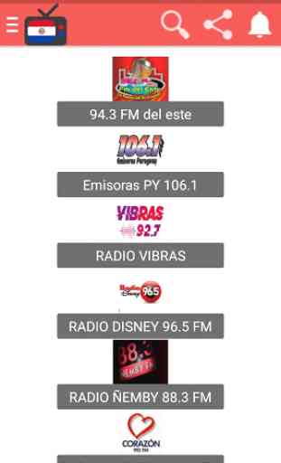 Radios y TV de Paraguay en vivo 2