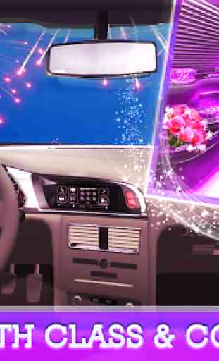 Servicio de limusinas VIP - Wedding Luxury Car Sim 2
