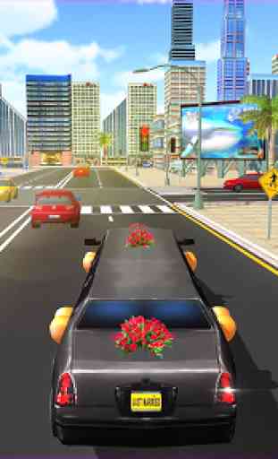 Servicio de limusinas VIP - Wedding Luxury Car Sim 3