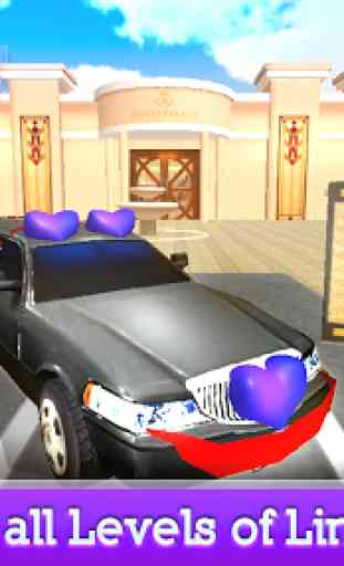 Servicio de limusinas VIP - Wedding Luxury Car Sim 4